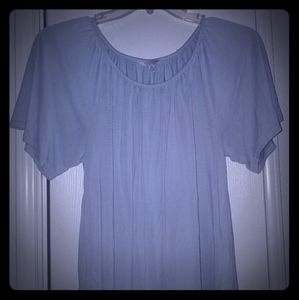 Lucky Brand blue gray shirt
